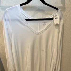 NWT's!! Women's White Long Sleeve Top